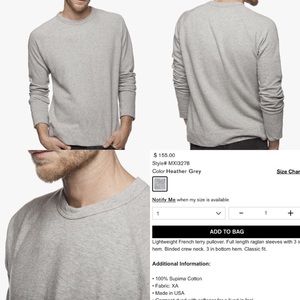 James Perse sweatshirt